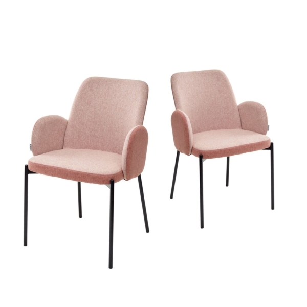 Стул NIKKI VF109 розовый, VF110 брусничный Стул NIKKI VF109 розовый, VF110 брусничный