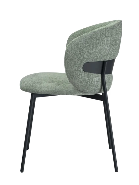 Стул для кухни SOLIS зеленый шенилл ELEMENT
