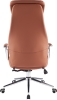 Кресло руководителя Bell экокожа коричневый