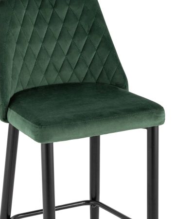 Стул барный лофт Терракс с деревянным сиденьем