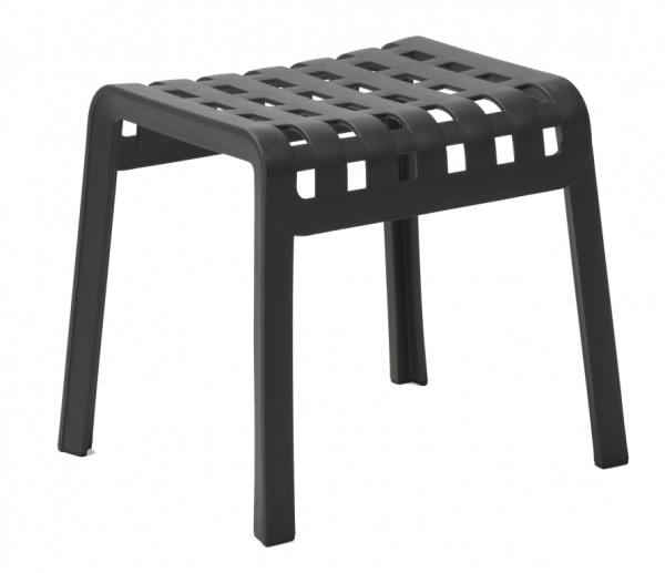 Табурет пластиковый Poggio антрацит