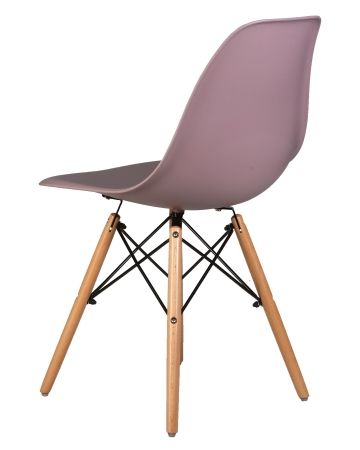 Стул обеденный DSW ножки светлый бук, сиреневый P-04