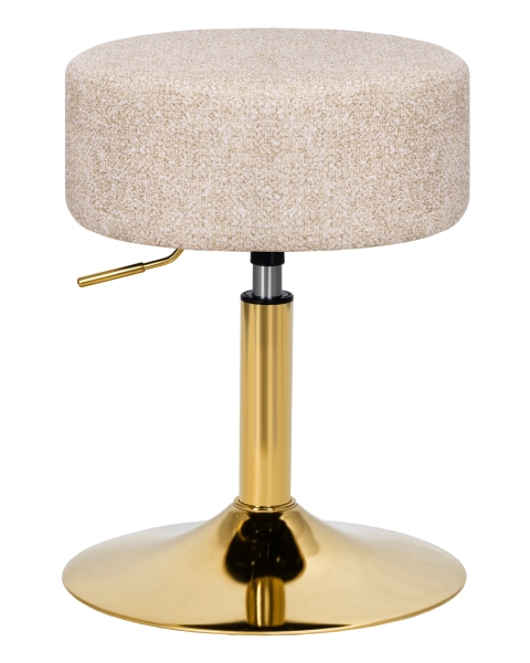 Пуф DANNY GOLD, бежевый твид (LEO26)