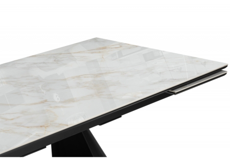 Керамический стол Шелтон 180(260)x90 carla larkin, черный