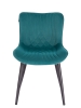 Обеденный стул Aqua ткань темно-зеленый