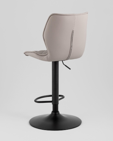 Стул барный Dome экокожа серый 2 шт.