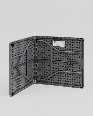 Стол-чемодан Кейт складной 152*74*74 серый