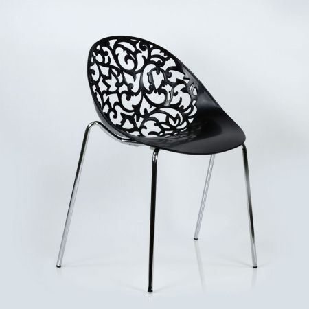 Стул Кружево черный