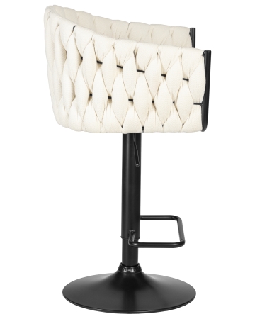 Стул барный LEON кремовая ткань LAR 275-33