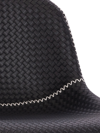 Барный стул Smile экокожа черный