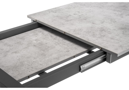 Деревянный стол Центавр бетон, графит