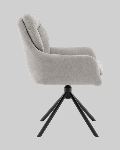Стул Ральфио букле светло-серый