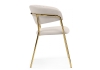 Стул на металлокаркасе Kamelia бежевый, золотой