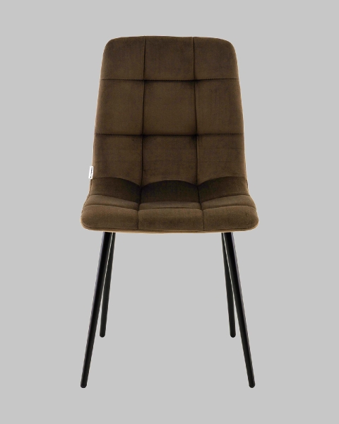 Стул Одди NEW велюр коричневый