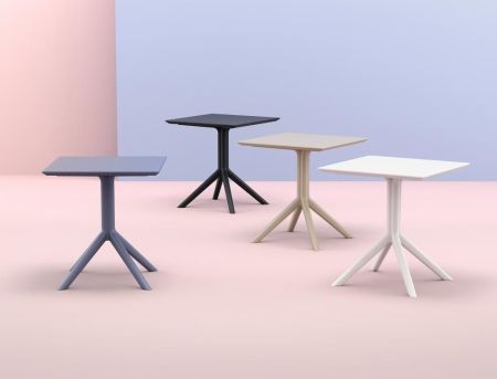 Стол пластиковый Sky Table 70 серый