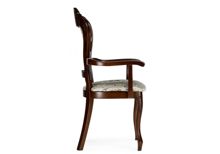 Стул деревянный Bronte муса чёрная вишня, патина Стул деревянный Bronte муса чёрная вишня, патина