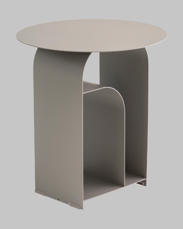 Журнальный столик Arwel металл темно-серый