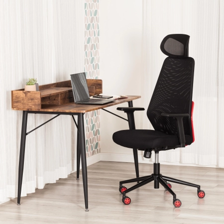 Кресло Matrix черный, ткань, металл, пластик, мягкое сиденье, с подлокотниками