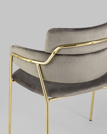 Стул Полин коричневый 2 шт.