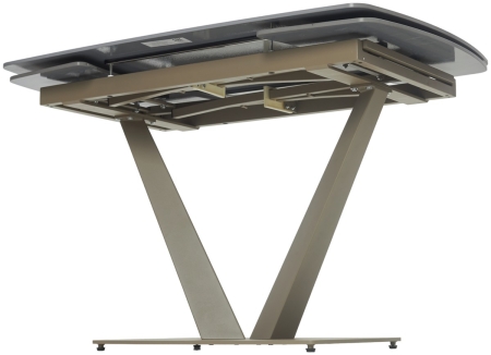 Стол ALATRI 120 MATT LATTE STONE SOLID CERAMIC, TAUPE