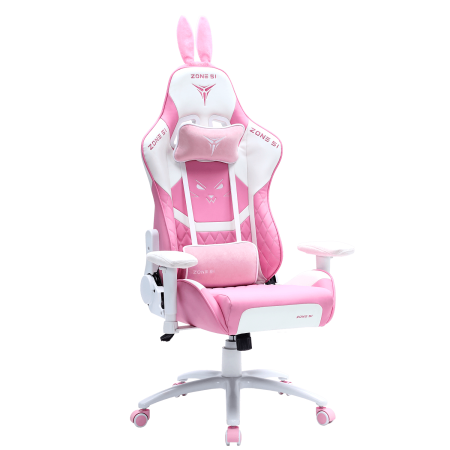 Кресло компьютерное игровое ZONE 51 BUNNY розовый