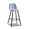Стул барный 350B голубой TD3052-4, черный