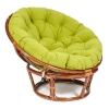 Кресло "PAPASAN" 23/01 W, с подушкой, орех, флок олива 23