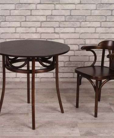 Стол венский Вальс 900 темный тон