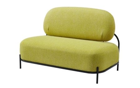 Диван SOFA 06-02 (2-х местный) желтый A652-21 Диван SOFA 06-02 (2-х местный) желтый A652-21