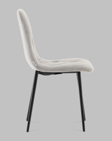 Стул Одди Diamond велюр светло-серый