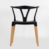 Стул Wishbone черный