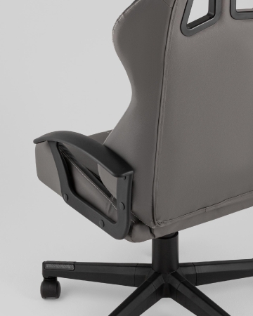 Кресло спортивное Wyvern TopChairs серо-черный