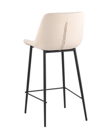 Стул барный Arch экокожа светло-серый