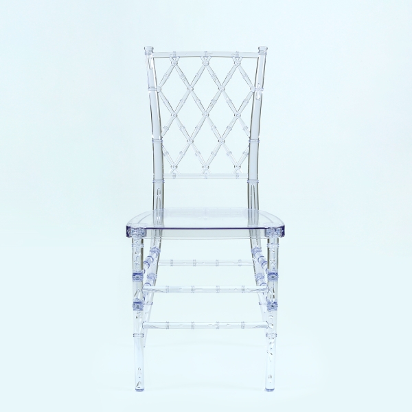 Стул N-103 Chiavari Diamond прозрачный банкетный разборный