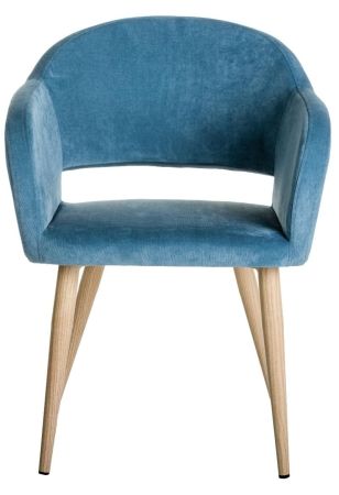 Кресло Oscar Блю/Натуральй Дуб