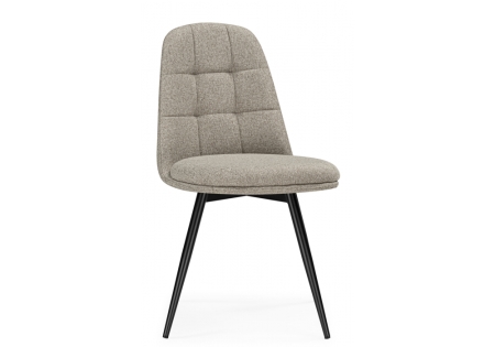 Стул на металлокаркасе Texas 1 поворотный бежевый, черный