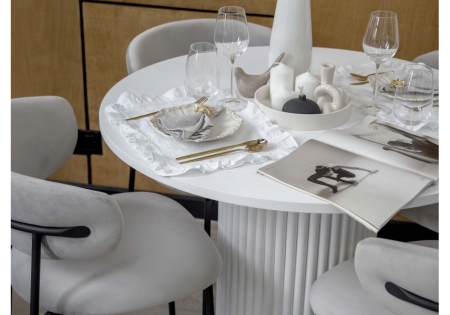 Стол деревянный Барел 100 белый, белый