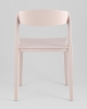 Стул Moris пластик нежно-розовый
