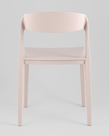 Стул Moris пластик нежно-розовый
