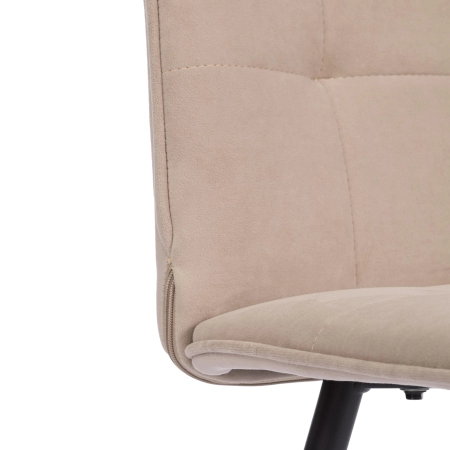 Стул обеденный Bari бежевая ткань