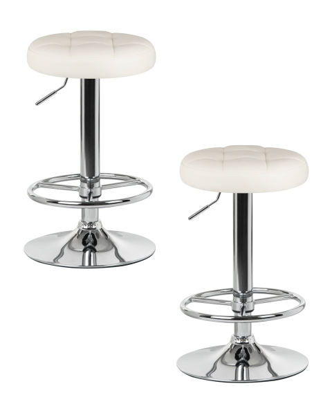 Набор 2 шт Табурет барный BRUNO, кремовый