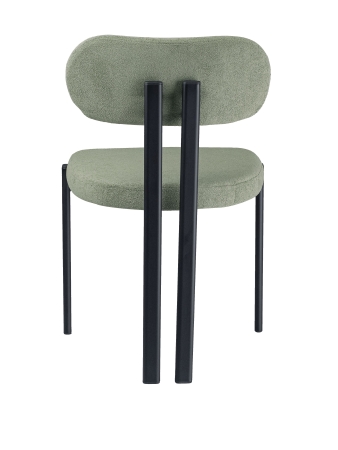 Стул для кухни Атом зеленый букле MOSS 615