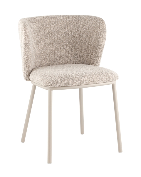 Стул Stag светло-серый с серыми ножками