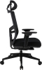 Эргономичное кресло Fuji сетка черный