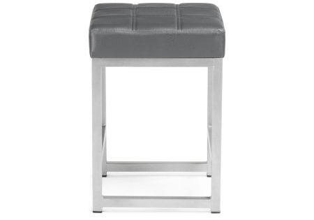 Табурет Khurkroks серый полимер, светлый мусс Табурет Khurkroks серый полимер, светлый мусс