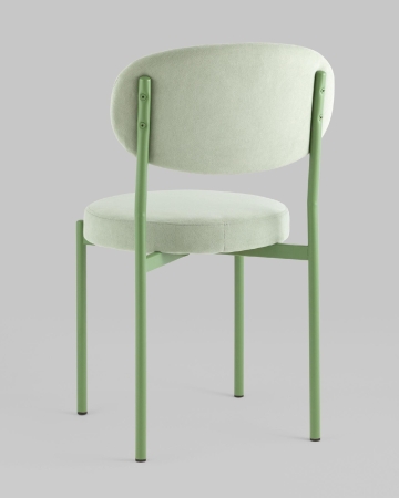 Стул Бриф SN велюр оливковый каркас оливковый муар