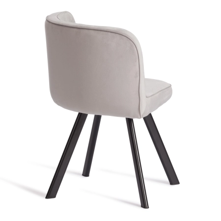 Комплект (стол, 4 стула) QUADRON (mod. PT14) серый