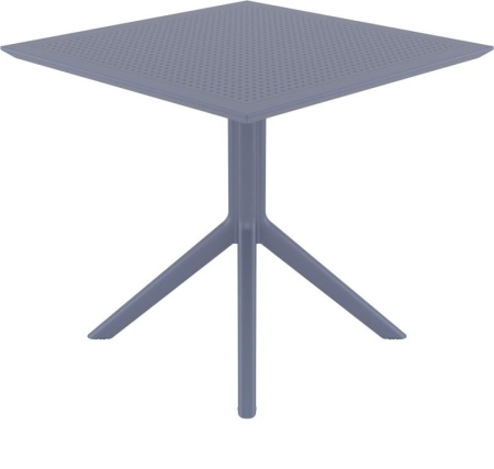 Стол пластиковый Sky Table 80 серый