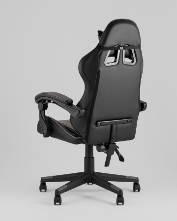 Кресло спортивное Shadow TopChairs черно-серый