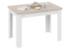Стол деревянный Промо Тип 4 белый, дуб сонома светлый Стол деревянный Промо Тип 4 белый, дуб сонома светлый